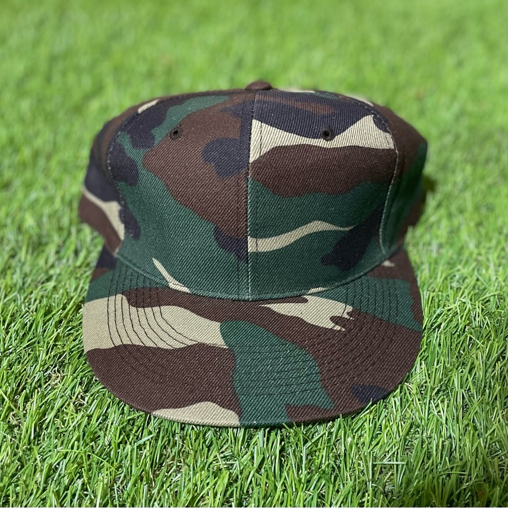 Camo Fitted Hat